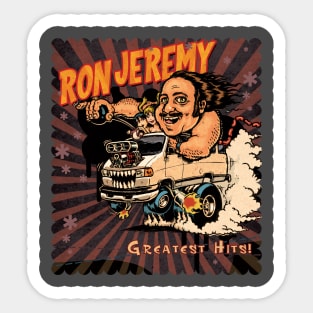 Ron Jeremy Greatest Hits Sticker